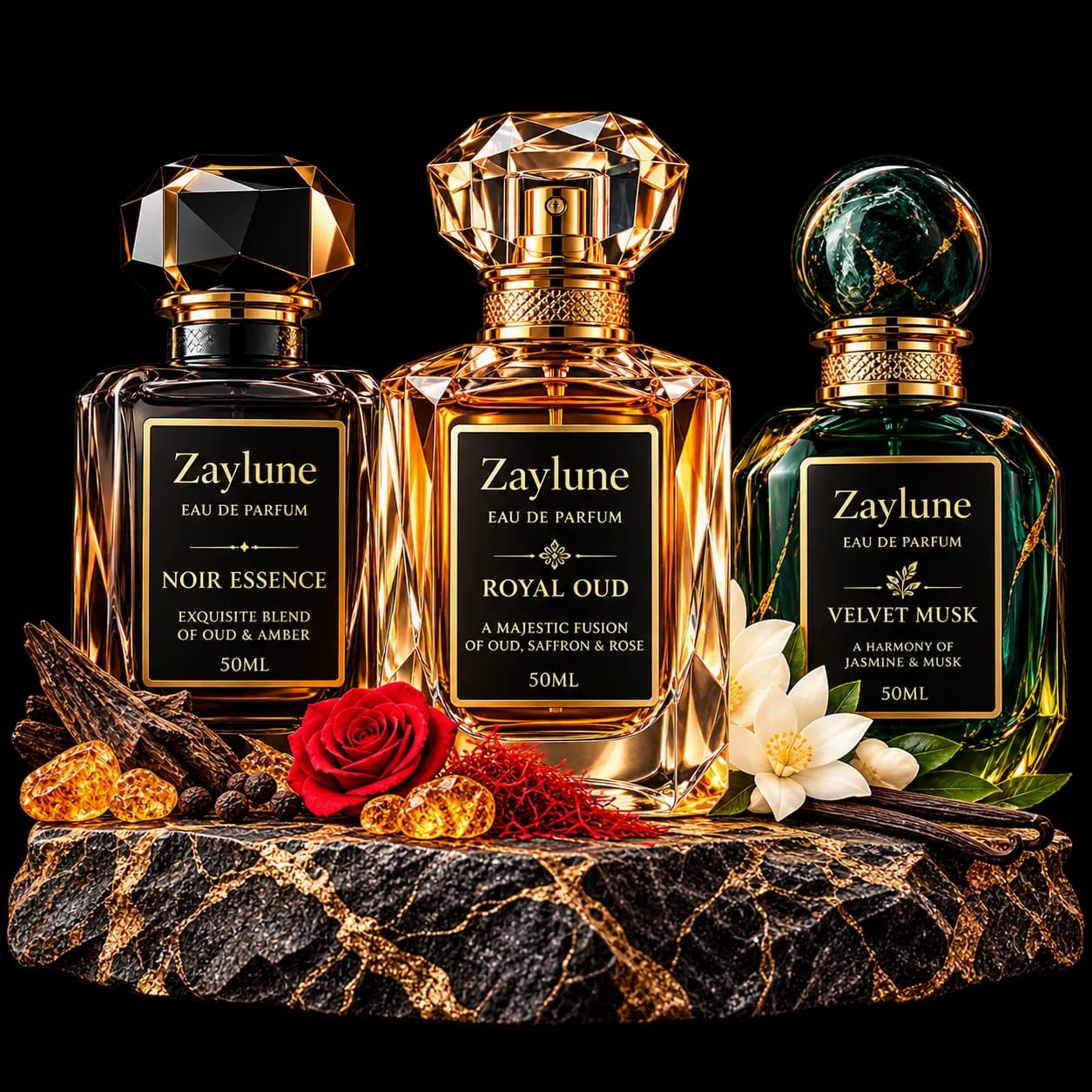 Zaylune limited edition bottles